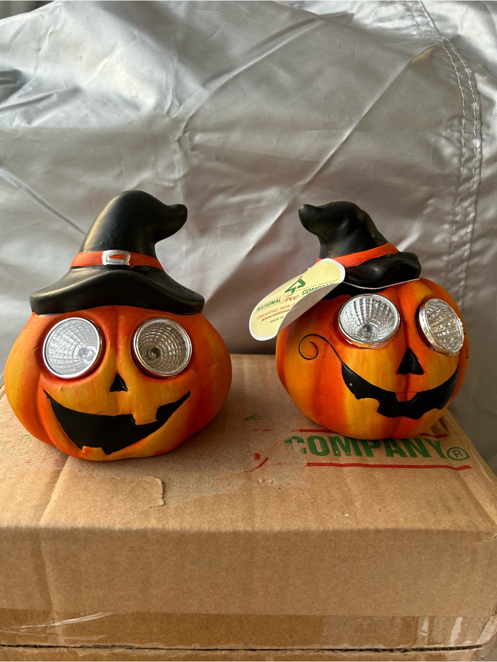National Tree Company Pre-Lit Jack O'Lanterns 2-pc. Set